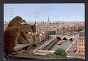 M1977 PARIS LES QUAIS DE LA SEINE AU FOND LA TOUR EIFFEL VIAGGIATA